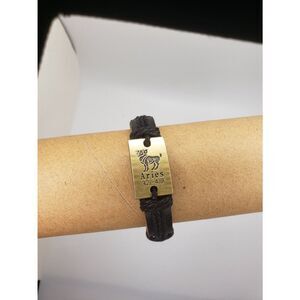 Aries Zodiac adjustable bracelet